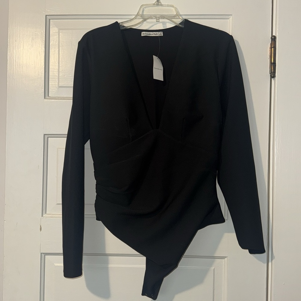 Abercrombie and Fitch V-neck Bodysuit - Picture 2 of 6